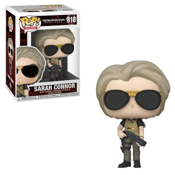 Funko Pop! Movies Terminator Dark Fate Sarah Connor #818 - Picture 1 of 7